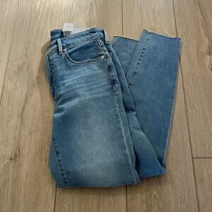 LOFT Women's The Skinny Mid-Rise Curvy Jean Size 26